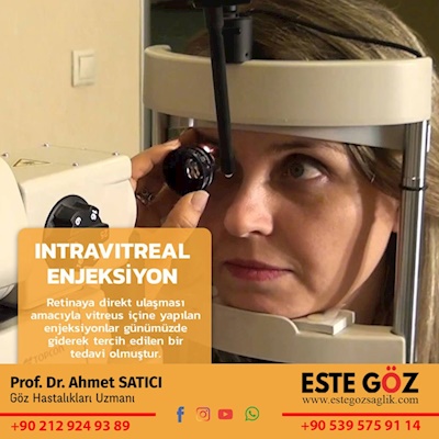 Göz İçi İğne Uygulaması (Intravitreal Enjeksiyon)